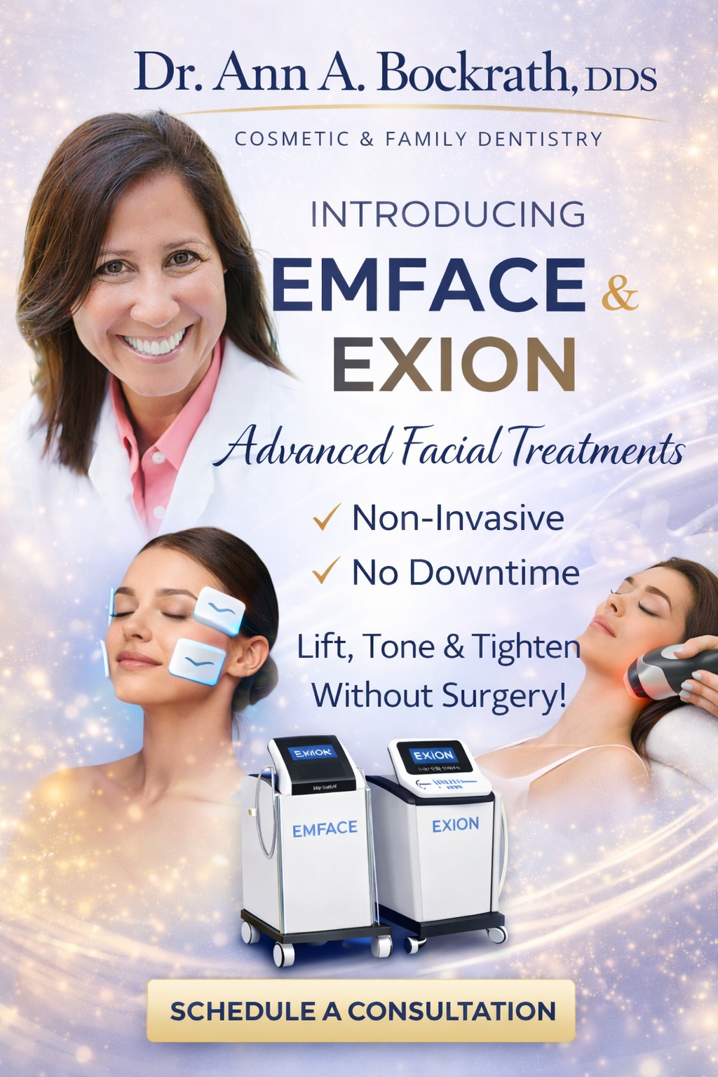 Dr. Ann A. Bockrath introducing EMFACE and EXION